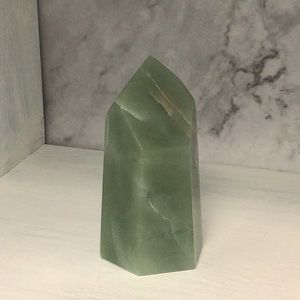 Green Aventurine Meditation Crystal Tower
